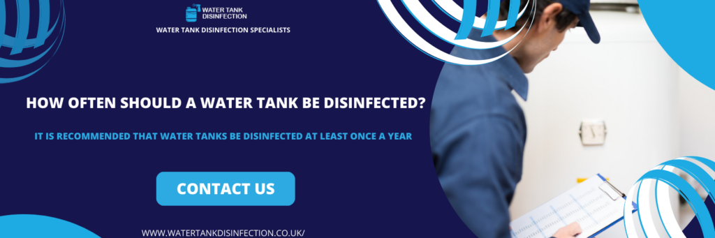 How Often should a Water Tank be Disinfected?